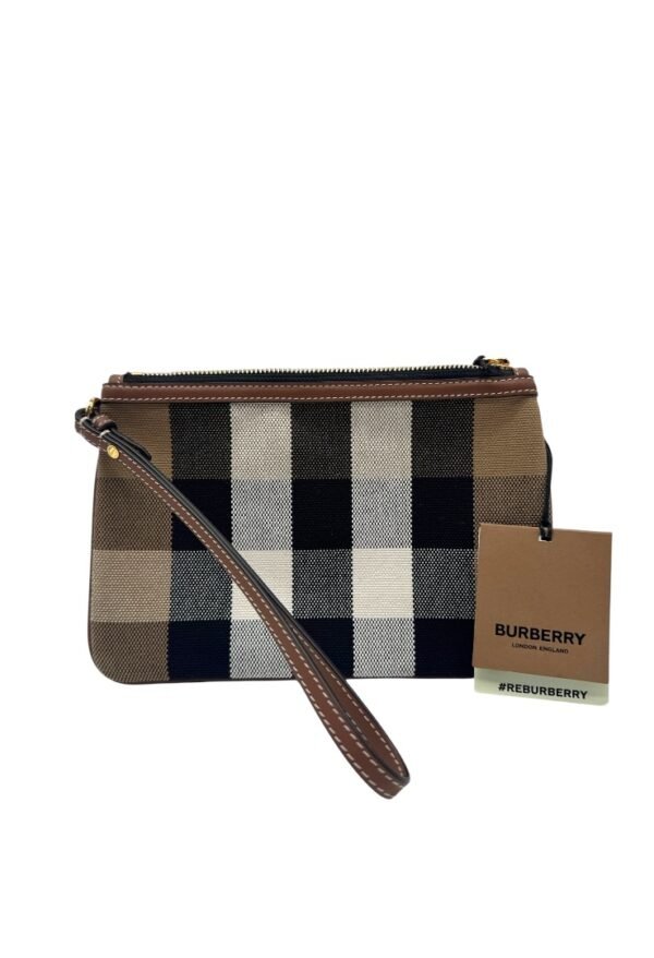 BURBERRY - POCHETTE PEYTON HOUSE CHECK - Image 11